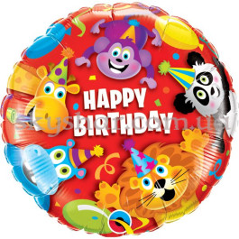 Опция Фольгированный шар "Happy Birthday. Африка" – фото 4 Опция Фольгированный шар "Happy Birthday. Африка" – фото 4