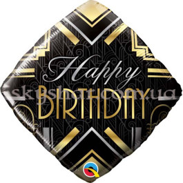 Опция Фольгована кулька "Happy B-Day Геометрія" – фото 11