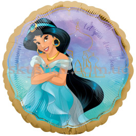 Опция Фольгована кулька "Принцеса Жасмін - золотий кант" – фото 9