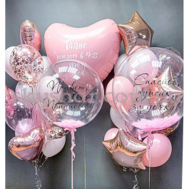 Набор шаров на выписку девочки "Долгожданная встреча" – фото 27
