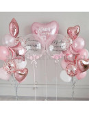 Набор шаров на выписку девочки "Долгожданная встреча" – фото 2