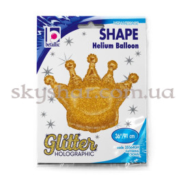 Фольгированный шар "Корона Блеск" – фото 3