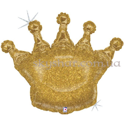 Фольгированный шар "Корона Блеск" – фото 1 Фольгированный шар "Корона Блеск" – фото 1