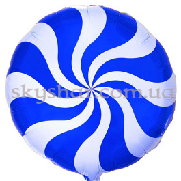 Опция Фольгированный шар "Конфета Леденец Синяя" – фото 5