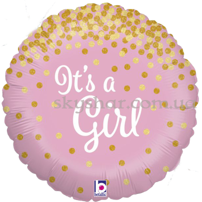 Фольгована кулька "Це дівчинка! Пастель" – фото 1 Фольгована кулька "Це дівчинка! Пастель" – фото 1