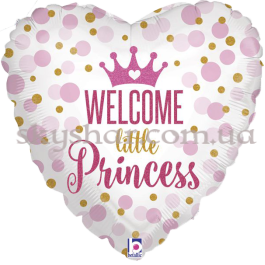 Опция Фольгована кулька серце "Народилась Принцеса" – фото 21