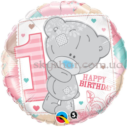 Фольгированный шар "1-й ДР девочка Me To You" – фото 1 Фольгированный шар "1-й ДР девочка Me To You" – фото 1