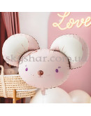 Фольгированный шар "Мышка розовая" – фото 3