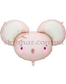 Фольгована кулька "Мишка рожева" – фото 2 Фольгована кулька "Мишка рожева" – фото 2