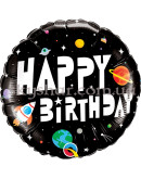 Фольгована кулька "Happy B-Day Космос" – фото 2 Фольгована кулька "Happy B-Day Космос" – фото 2