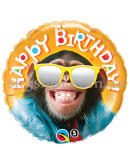 Фольгована кулька "HB Мавпа в окулярах" – фото 2 Фольгована кулька "HB Мавпа в окулярах" – фото 2