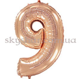 Опция Фольгована цифра "9" Рожеве золото – фото 9 Опция Фольгована цифра "9" Рожеве золото – фото 9