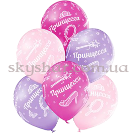Опция Гелиевые шары "Принцесса Шелкография" (35 см) – фото 6 Опция Гелиевые шары "Принцесса Шелкография" (35 см) – фото 6