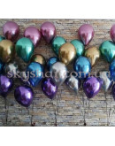 Гелієві кульки "Хром асорті" (30 см)  – фото 3