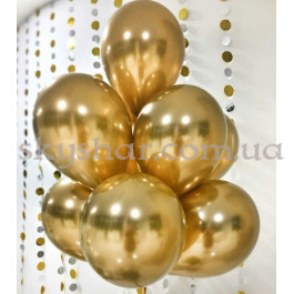 Опция Гелиевые шары "Хром Золото" (30 см) – фото 12 Опция Гелиевые шары "Хром Золото" (30 см) – фото 12
