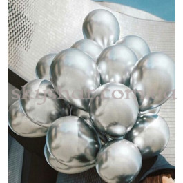 Опция Гелиевые шары "Хром Серебро" (30 см) – фото 13 Опция Гелиевые шары "Хром Серебро" (30 см) – фото 13