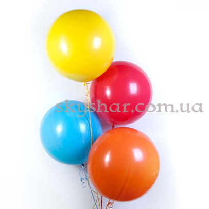 Кулька гігант з гелієм 60 см – фото 1