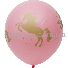 Опция Шар гигант 60 см Единорог розовый – фото 12 Опция Шар гигант 60 см Единорог розовый – фото 12