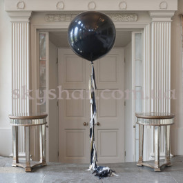 Опция Большой черный шар 80 см с кисточками – фото 13 Опция Большой черный шар 80 см с кисточками – фото 13