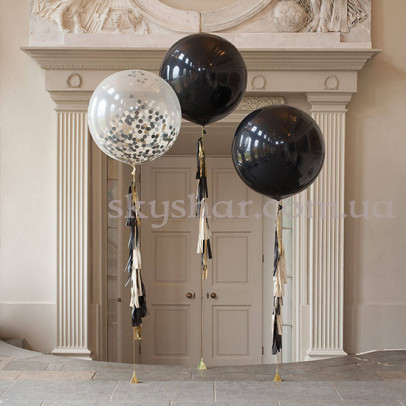 Композиция из трех больших шаров №9 – фото 1