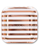 Тарілки рожеве золото 17 см 6 шт. – фото 2 Тарілки рожеве золото 17 см 6 шт. – фото 2