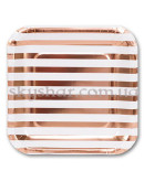 Тарілки рожеве золото 23 см 6 шт. – фото 2 Тарілки рожеве золото 23 см 6 шт. – фото 2