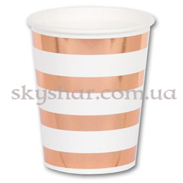 Опция Стакани рожеве золото  6 шт. – фото 7