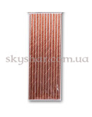 Трубочка розовое золото 12 шт. – фото 2