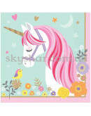 Серветки Єдиноріг 33 см 16 шт. – фото 2 Серветки Єдиноріг 33 см 16 шт. – фото 2