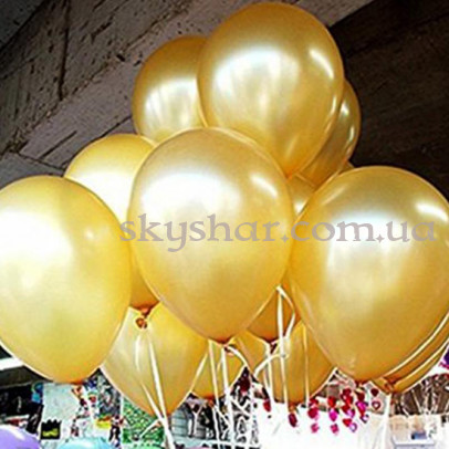 Кулька з гелієм 12" Золота Мексика – фото 1
