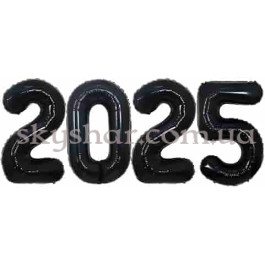 Опция Цифри кульки 2025 Чорні – фото 7