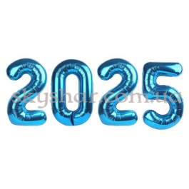 Опция Цифри кульки 2025 Сині – фото 6