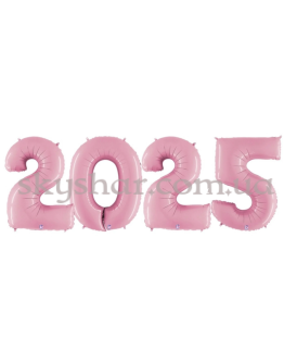 Опция Цифры шарики 2025 Розовые – фото 1