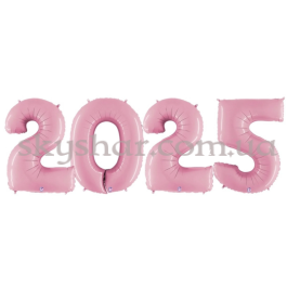 Опция Цифри кульки 2025 Рожеві – фото 4