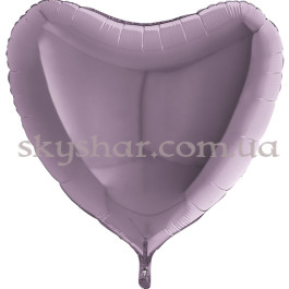 Опция Фольгована кулька "Велике серце лілове 90 см" – фото 12