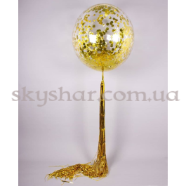 Кулька гігант з конфетті та дощиком 80 см – фото 6