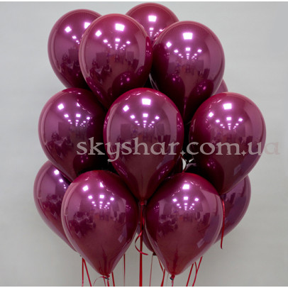 Double Кулька Стигла Вишня 14” (35 см)  – фото 1