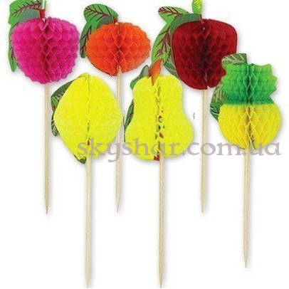 Пика для канапе Фрукты 12 шт. – фото 1