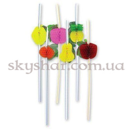 Опция Трубочка для коктейлю Фрукти 12шт – фото 26