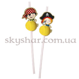 Опция Трубочка для коктейлю Маленький Пірат 6 шт – фото 27