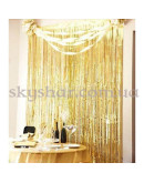 Шторка-завіса з фольги Золото 0,9х2,5 м – фото 2