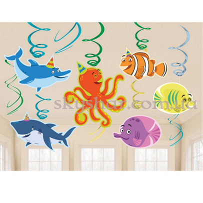 Гирлянда-спираль "Морские Животные" – фото 1 Гирлянда-спираль "Морские Животные" – фото 1