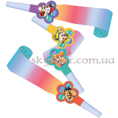 Язык-гудок "Щенячий Патруль Paw Patrol" 8 шт. – фото 1