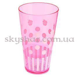 Опция Стакан "С ДР Солодке свято" Рожевий – фото 12