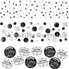 Опция Конфетті чорно-білі ДР 34 гр – фото 16