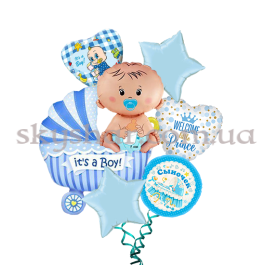 Опция Набір кульок з фольги "Хлопчик" – фото 15