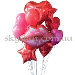 Опция Букет шаров "Поцелуй" – фото 22