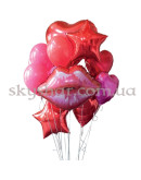 Букет кульок "Поцілунок" – фото 2 Букет кульок "Поцілунок" – фото 2