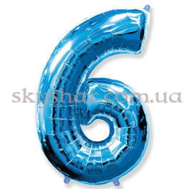 Опция Фольгированная цифра "6" Синяя – фото 16 Опция Фольгированная цифра "6" Синяя – фото 16