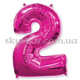 Опция Фольгована цифра "2" Малинова – фото 22 Опция Фольгована цифра "2" Малинова – фото 22